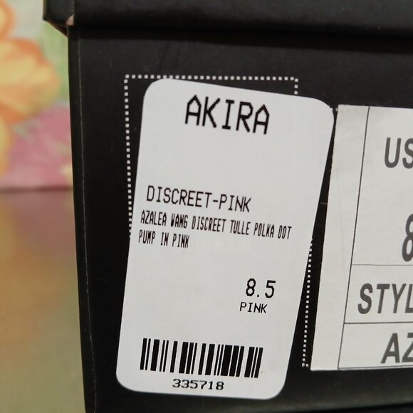 Azalea Wang AKIRA-Discreet Pink- Polka Dot Tulle Skirt - Picture 14 of 16